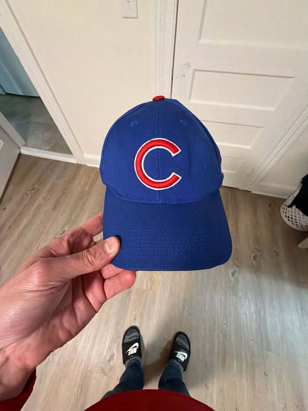 Outdoor Cap Chicago Cubs Baseball Hat Size S/M Blue MLB